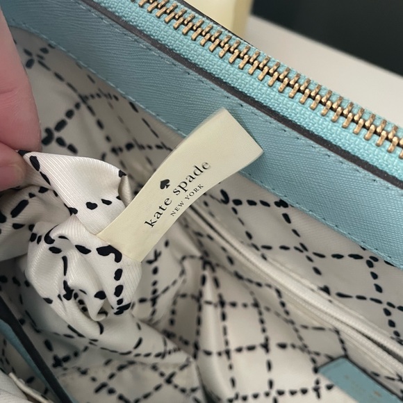 Light Blue Kate Spade bag - Picture 3 of 6
